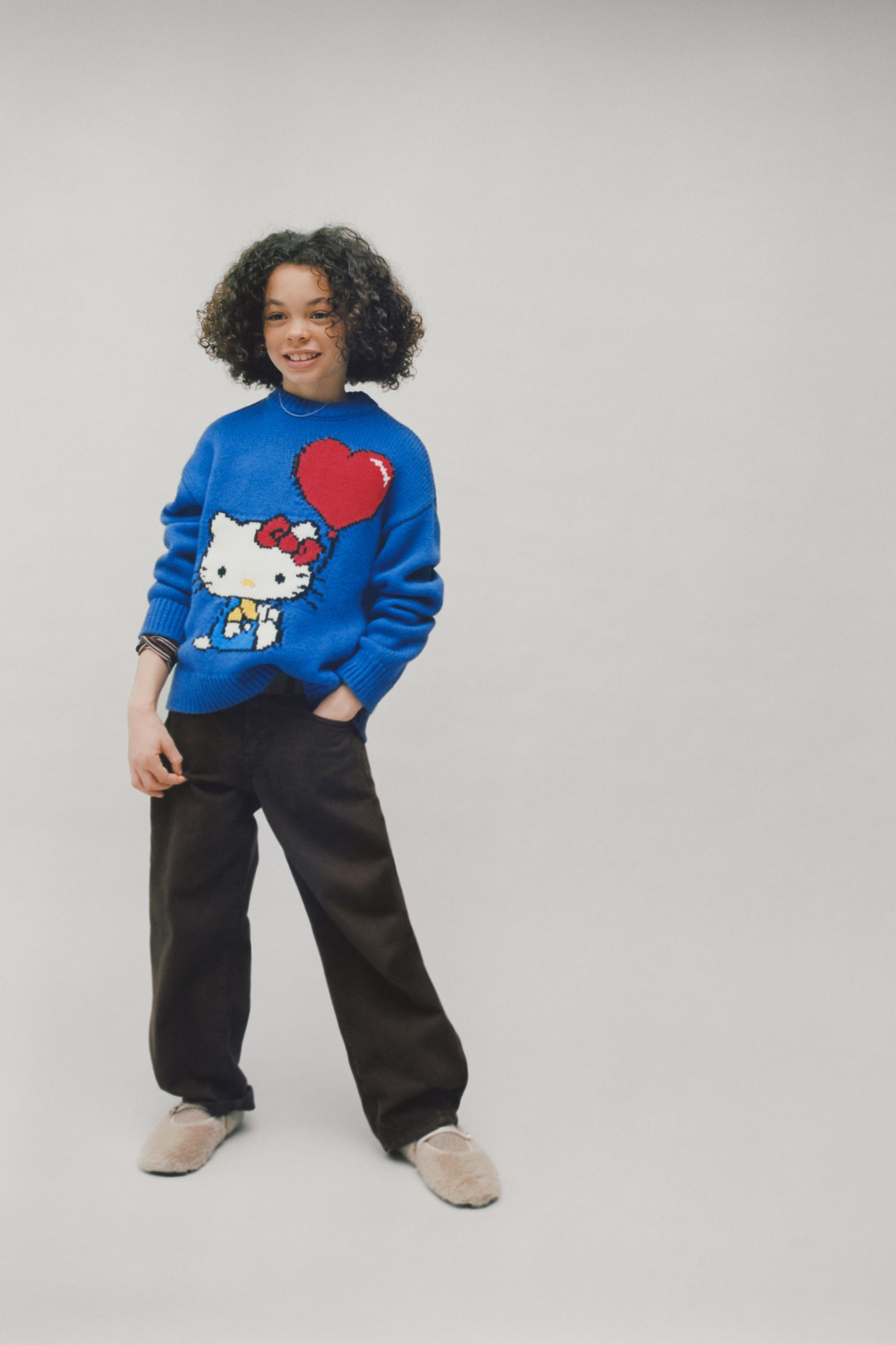 PULL EN MAILLE HELLO KITTY © SANRIO